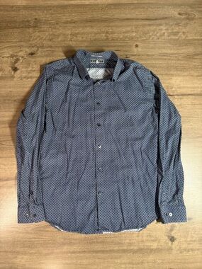 Express Men’s Fitted Long Sleeve Button Down Shirt Medium